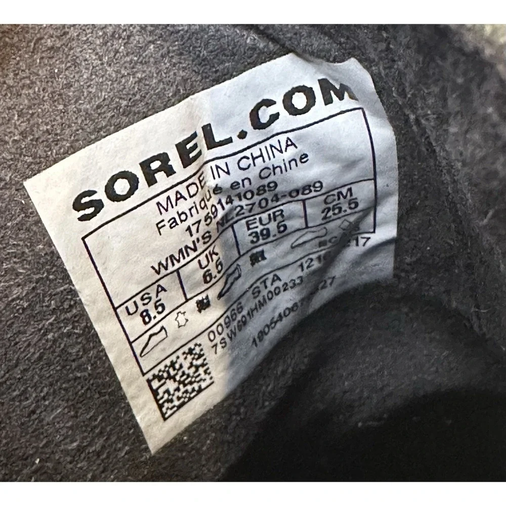 Sorel‎ Women's Joan Of Arctic Wedge II Size 8.5 - Gray